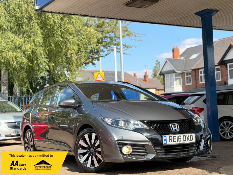 2016 Honda Civic 1.8 i-VTEC SE Plus Tourer 5dr Petrol Auto Euro 6 Navi 142 ps